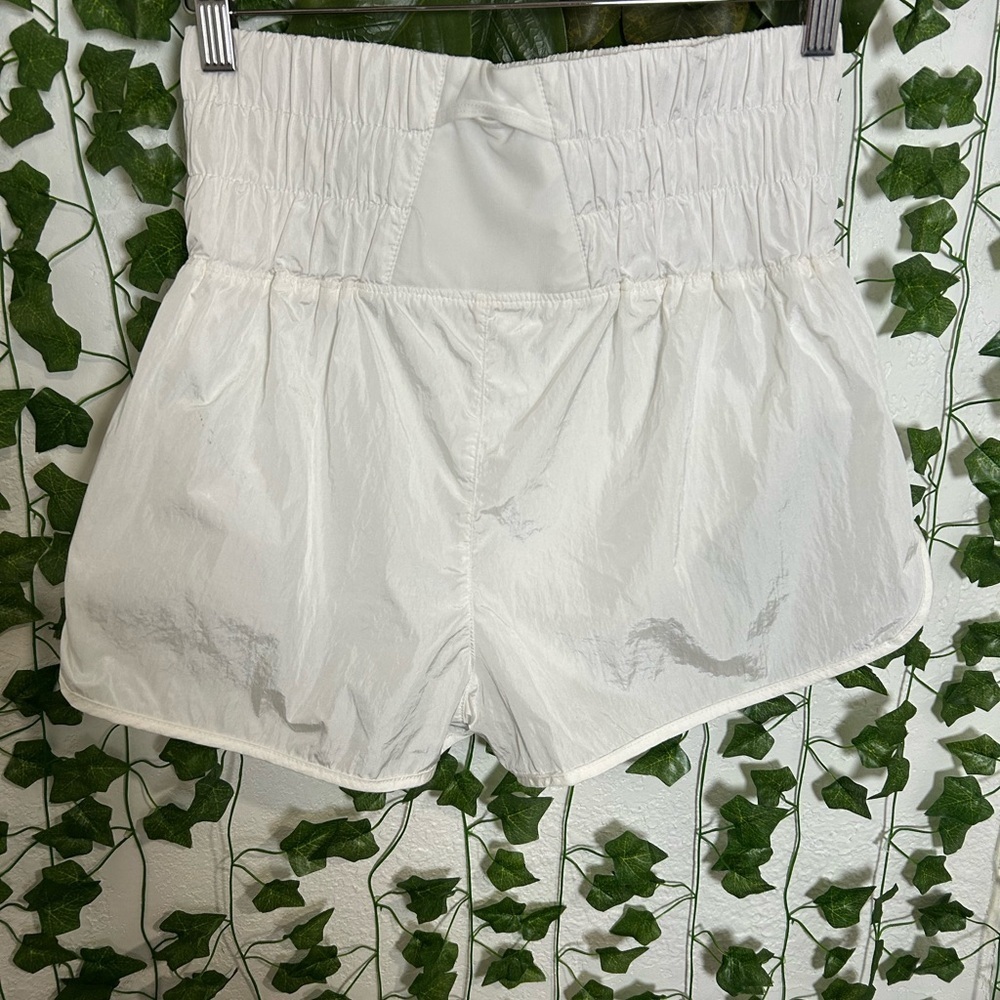 FP Movement by Free People High Waist White Shorts